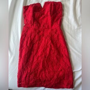 Red Homecoming dress